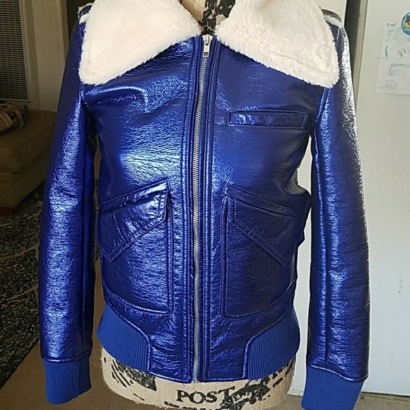 Blue Bomber Jacket - Picture 4 of 8